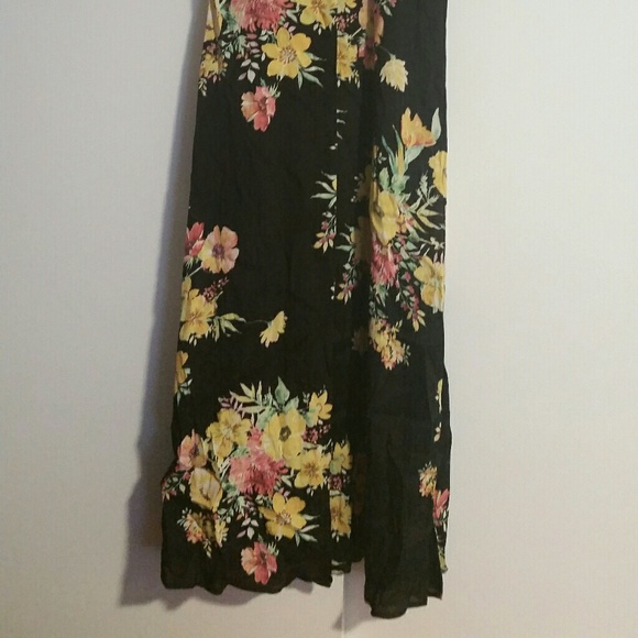 NWT Zara Floral Maxi Dress S - Picture 4 of 8